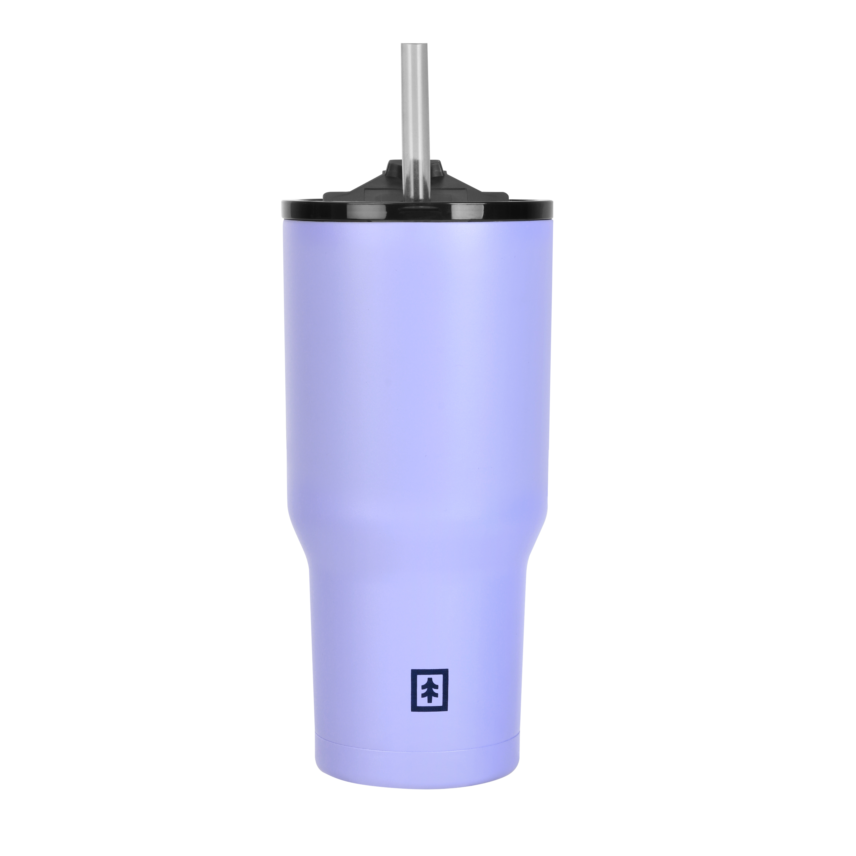 Swiss Tech Becher Myrtle Purple 30oz Water Bottle, Triple-Wall Copper Lined, Leak Proof