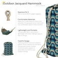 thumbnail image 3 of Sunnydaze 2-Person Polyester Jacquard, 450 lb - Retro Waves, 3 of 11