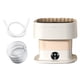 thumbnail image 4 of Mini Lavadora Plegable 10L Fácil De Transportar Para Dormitorio Apartamento Ropa Interior Caqui 40W BLESIY mini lavadora, 4 of 8