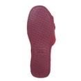 thumbnail image 4 of Joan Vass Women Velvet Open Toe Faux Fur Pom-Pom Slipper, 4 of 4
