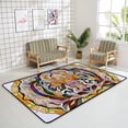 thumbnail image 4 of Coolnut Area Rug 60 x 39 inch (5'x 3'3"), Tiger Head with Mandala Nursery Rug Floor Mat Kids Playing Mat for Living Room Bedroom, 4 of 6