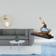 thumbnail image 2 of Escultura De Bailarina De Ballet Con Bola De Cristal, Figura De Metal, Adorno De Escritorio Para Interiores, Soporte De Estatua De 50 Mm Para Pasillo, Chimenea, Dormitorio, Sala De Estar,, 2 of 8