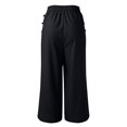 thumbnail image 6 of Sngxgn Wide Leg Pants for Women Casual High Waist Pants Loose Trousers(Black,L), 6 of 7