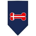 thumbnail image 5 of Pet and Dog Bandana Screen Printed, "Bone Shaped Denmark Flag", 5 of 10