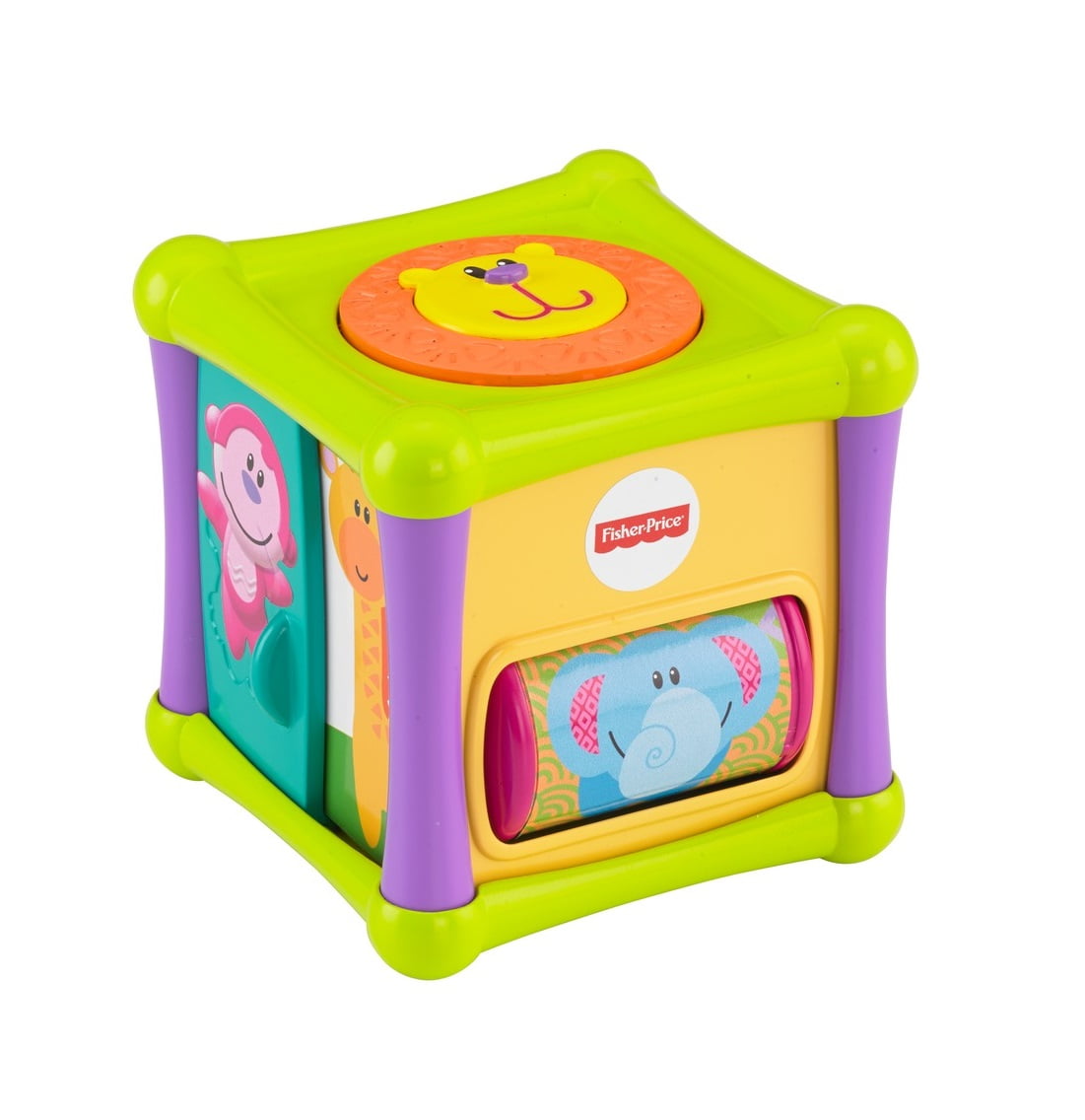 Animal Activity Cubo Sensorial Fisher Price Bebé Cubo Actividades
