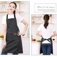 thumbnail image 2 of ACDANC 2Pcs Apron,Adjustable Neck and Back Ties Apron for Women with Pockets,Spacious Double Pockets Aprons,Style6, 2 of 4
