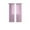 Purple, variant on PALIFEUR Sheer Curtains, Linen Curtains for Living Room Bedroom, Transparent Window Curtains, 98" x 39" Solid Color Curtain