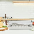 thumbnail image 4 of Cheese Dish,  Edges Butter Container  For Kitchen For Home White Chassis, 4 of 8