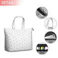 thumbnail image 2 of Black White Checkerboard Checkered Pattern Travel Tote Bags for Women Carry On,Large Weekender Bags for Women Travel,Multi Functional Duffle Bag for Work,Shopping,Sports, 2 of 5