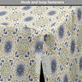 thumbnail image 4 of Boho Dog Crate Cover, Floral Medallion Small Detailed Ornament Repetition Themed Art, Easy to Use Pet Kennel Cover Small Dogs Puppies Kittens, 7 Sizes, Dark Yellow Indigo, by Ambesonne, 4 of 6