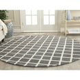 thumbnail image 2 of SAFAVIEH Chatham CHT718D Handmade Dark Grey / Ivory Rug, 2 of 10