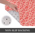 thumbnail image 3 of Kdxio Red Pretty Flowers,16" x 24", Non-Slip Front Door Mats,Outdoor Welcome Mat Washable, 3 of 9