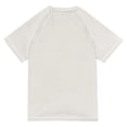 thumbnail image 6 of FORMRS Boys Rash Guard Short Sleeves Swim Shirt Quick Dry UPF 50+ Sun Protection, Sizes 3-12T, Beige Stars, 6 of 6