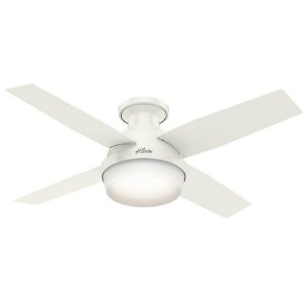 44" Dempsey Low Profile Ceiling Fan with Remote, LED, ETL Listed - Hunter Fan