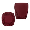thumbnail image 2 of Funda para sillas de oficina Macarena 2 piezas elásticas Rojo, 2 of 8