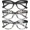 A-black/Leopard/Gray Leopard, variant on 3-Pack Women Reading Glasses with Blue Light Blocking and Anti-Glare Features  2.50