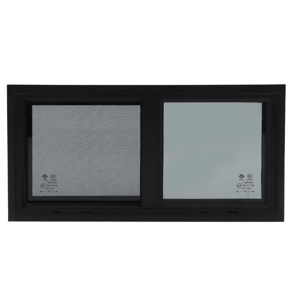 RV Window Horizontal Vertical Slid with Privacy Screen Insect Nets for 550x260mm Window Size