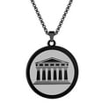 thumbnail image 5 of Acropolis Necklace Stainless Steel Pendant Ancient Greek Charm Jewelry, 5 of 5