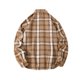 thumbnail image 3 of Seeotter Men's Casual Cotton Plaid Shirts Long Sleeve Button-Down Flannel Overshirt Jacket, 3 of 3