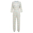 thumbnail image 3 of Manyakai Womens Elderly Anti-strip Adaptive Jumpsuit Elderly Security Back Zipper Nursing Rompers Green M, 3 of 7