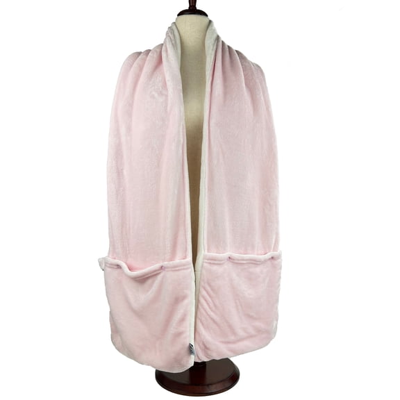 CozyCarry Recycled Fleece Scarf - 6 pockets - 4 Colors Available