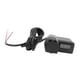 thumbnail image 4 of Cargador de teléfono para motocicleta bicicleta eléctrica Bling Bling USB dual 3.1A con voltímetro rojo, 4 of 12