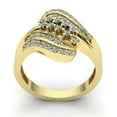 thumbnail image 3 of 0.75ctw Round Cut Diamond Ladies Bridal Accents Anniversary Wedding Band Solid 14K Rose, White or Yellow Gold IJ SI2, 3 of 3