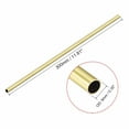 thumbnail image 2 of Uxcell Brass Round Tube, Straight Pipe Tubing 9mm x 0.5mm, 2 of 5