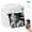white, variant on Fixdono Mini Photo Printer, Portable Pocket Thermal Printer with 1 Rolls Paper for iOS Android