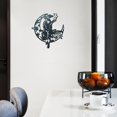thumbnail image 4 of Decoración de pared de metal con diseño de bruja feliz, letrero de pared, calcomanía de pared con diseño de bruja feliz, decoración festiva de bruja para sala de estar, dormitorio, estudio/oficina,, 4 of 5