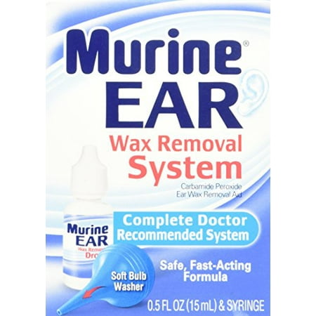 4 Pack - Murine Ear Wax Removal System Kit, Doctor Recommended .05 Fl