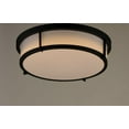 thumbnail image 4 of Maxim 10274WTSN 17 in. Rogue Satin Nickel Flush Mount LED Ceiling Light, 4 of 7