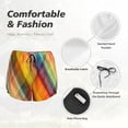 thumbnail image 6 of Lsque Abstract Watercolors Tartan Printed Women's Running Shorts with Liner Pockets,Elastic Quick Dry Workout Athletic Gym Yoga Shorts,Womens High Waist Shorts-XX-Large, 6 of 9
