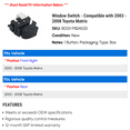 thumbnail image 2 of Window Switch - Compatible with 2003 - 2008 Toyota Matrix 2004 2005 2006 2007, 2 of 2