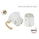 thumbnail image 4 of HUDSON VALLEY | Set Cafetera Italiana de Aluminio 290 ml, ideal para 6 tazas + 2 Pocillos y 2 Platos de Cerámica, Cafetera Moka Clásica para Café Espresso, Compacta y Duradera, Color Blanco, 4 of 5