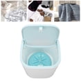 thumbnail image 1 of Mini Washing Machine, 3.8L Underwear Washing Machine 18W  Washing Machine ABS Small Washer Portable Washing Appliance for Baby Clothes Underwear Small Items, 1 of 8