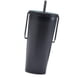 thumbnail image 5 of Taza aislada de acero inoxidable, 20 tazas de viaje, taza de té con leche a prueba de fugas, taza aislada para camping, sala de estar, oficina, hogar, Negro, 5 of 8