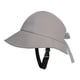 thumbnail image 5 of Sombrero de pescador para hombre y mujer, gorro de pesca con estilo, sombrero con protección solar, sombrero plegable para el sol, para viajes al aire Gris sin concha, 5 of 8