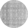 thumbnail image 1 of Ahgly Company Indoor Round Oriental Gray Traditional Area Rugs, 6' Round, 1 of 4