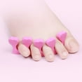 thumbnail image 3 of 2Pcs/Set Toe Separator Soft High Elasticity Sponge Nail Art Manicure Pedicure Gel Dividers Tools for Adult, 3 of 10