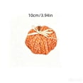 thumbnail image 3 of Handwoven Raffia Pumpkin Fall Decor, Halloween Thanksgiving Tabletop Ornament for Boho Scandinavian Home, Orange 1 Pack, 3 of 6