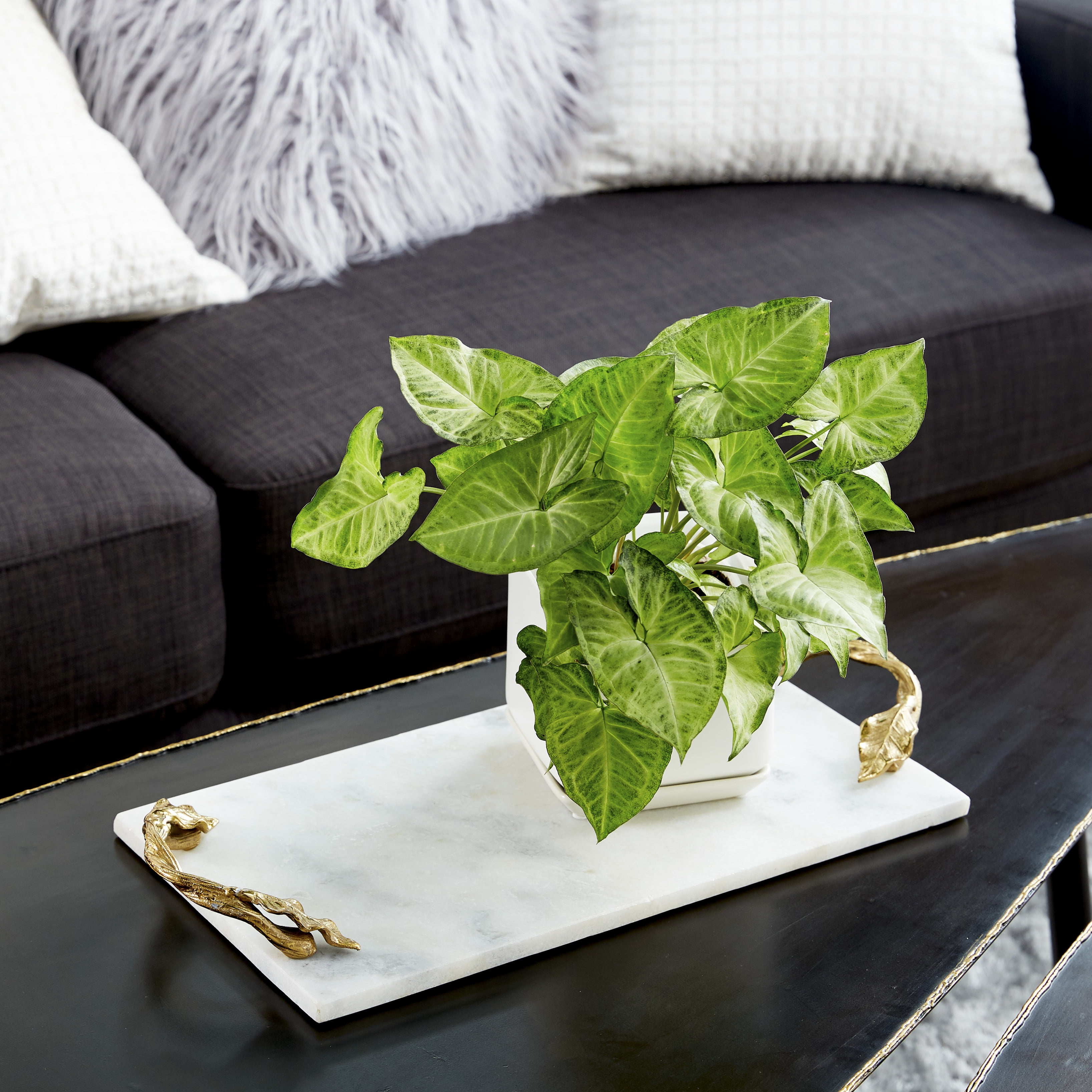 large decorative serving trays