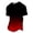 X300 Red, variant on Confree For Boys Shirts Color Block Short Sleeved Crew Neck Tops Summer Beach Fashion Breathable Kids Boys Tshirts Size 2-3 Years Blue