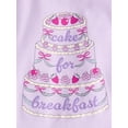 thumbnail image 2 of The Children's Place Girls Short Sleeve Cake Breakfast Snug Fit Cotton PJs, Sizes 4-16, 2 of 3