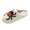style-04 E, variant on Gubotare Halloween Slippers Women’s Fuzzy Scuff Slippers Comfy Supportive Foam Slip-On House Shoes for Indoor Bedroom Size 8.5 (E,8.5)
