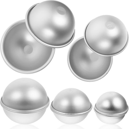 

5 pairs of Cake Baking Molds Candle Crafting Moulds Ice Cream DIY Molds