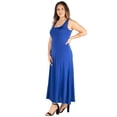thumbnail image 5 of Plus Size A-Line Tank Maxi Dress, 5 of 7
