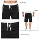 thumbnail image 3 of Pantalones cortos deportivos para hombre pantalones cortos de algodón para correr cintura elástica informal de secado rápido con cordón transpirables para exteriores para ANGGREK Otros, 3 of 7