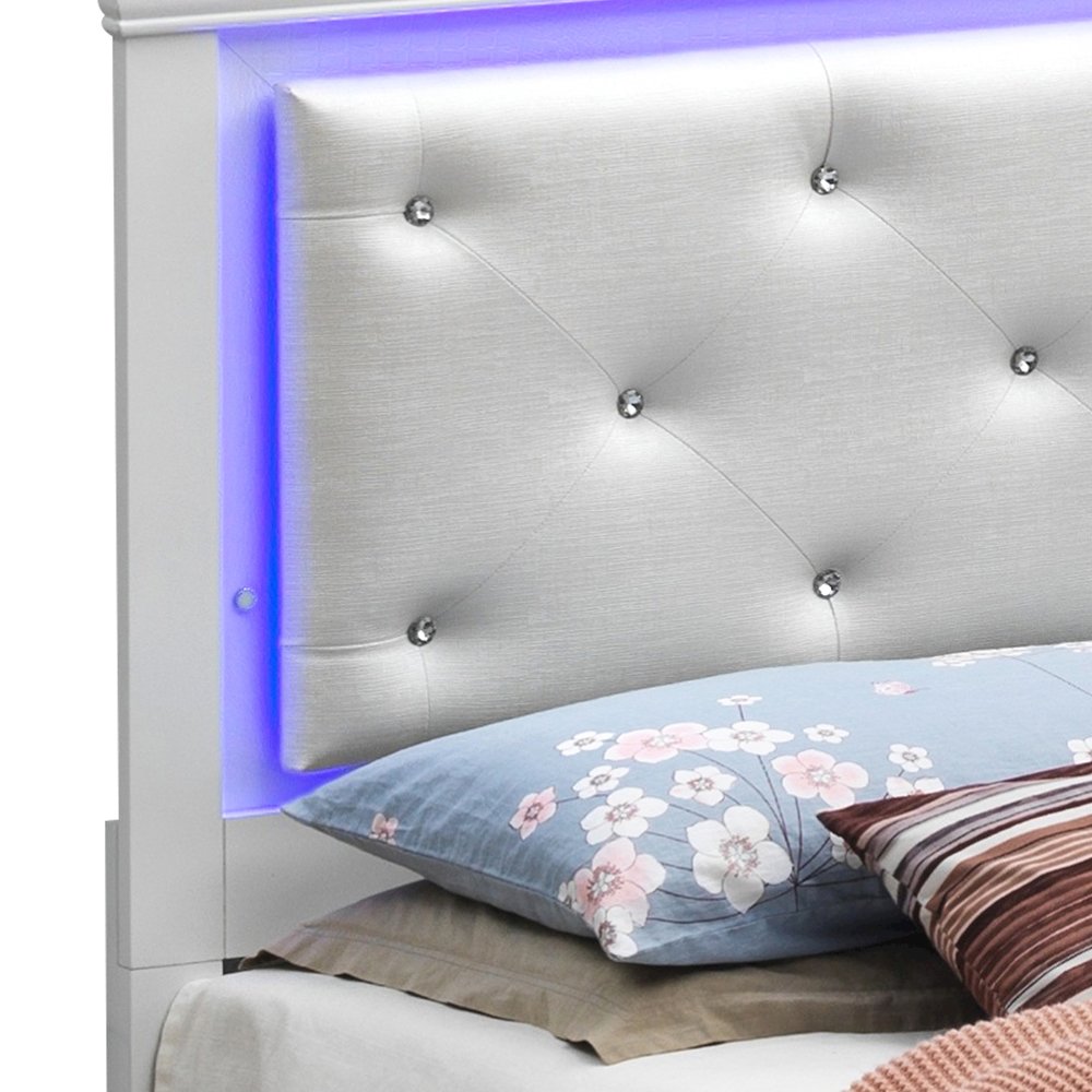 Glory Furniture Lorana Full Bed in White Color