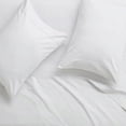 thumbnail image 4 of 600 Thread Count, 4 Piece Bed Sheet Set, 100% Egyptian Cotton, Luxurious Bed Sheet Set, 14" Deep Pocket - Queen - White Solid, 4 of 6